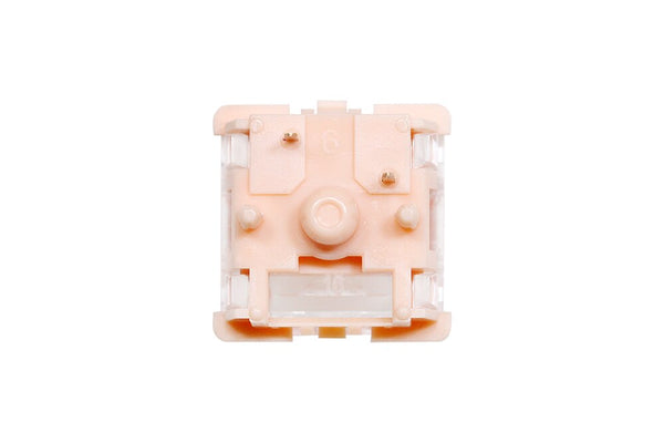 TECSEE Coral Tactile Switch 5pin RGB SMD 68g force mx switch for mechanical keyboard 60m Gold Sping Nylon Top PME Bottom Orange