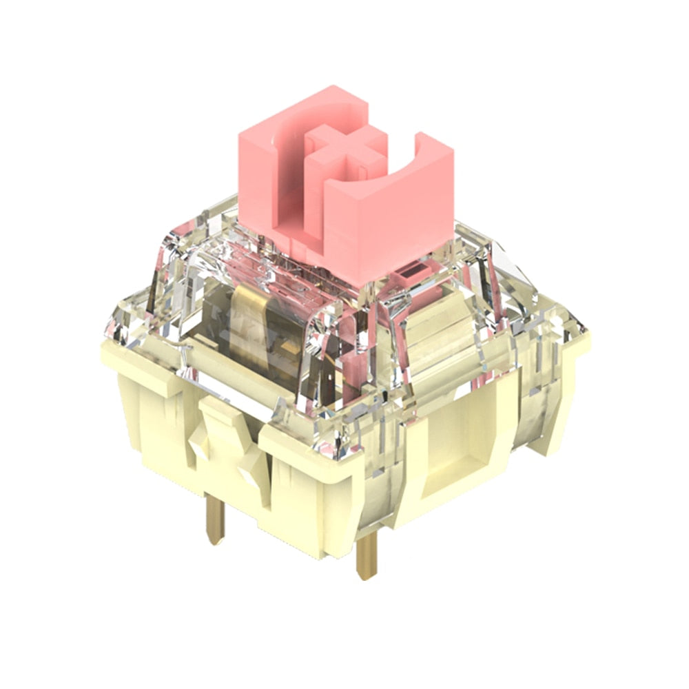 TTC Gold Pink switch 3pin RGB SMD linear 37g force mx clone switch100m