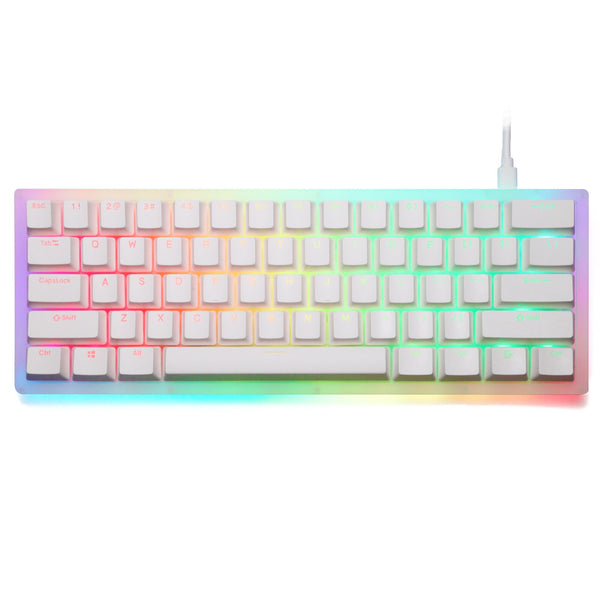 Womier 61 key K61 Mechanical Keyboard 60% 60 PCB CASE hot swappable switch support lighting effects with RGB switch led