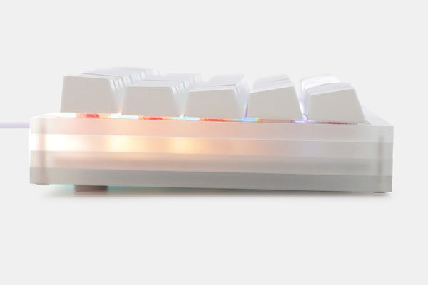 Zeeyoo 65% 68 key Custom Mechanical Keyboard PCB CASE hot swappable switch support lighting effects with RGB switch led
