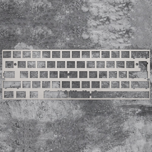 Alps 60% stainless steel plate mechanical keyboard support xd60 xd64 2.25u 2u left shift