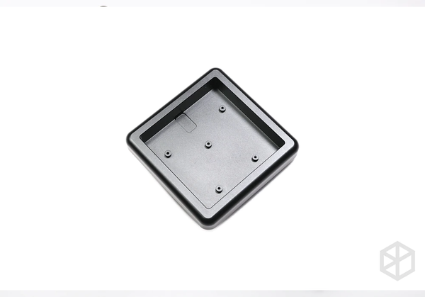 Anodized Aluminium cubic case for bm16a keyboard acrylic panels stalinite diffuser can support Rotary brace supporter