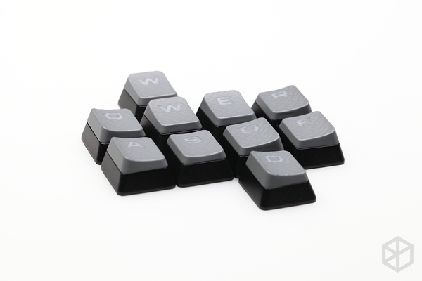Gaming Keycap Cherry MX Compatible OEM Profile shine-through 10 keycaps wasd qwer