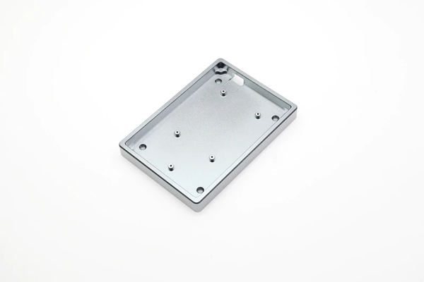 Anodized Aluminium case for cospad xd24 custom keyboard dual purpose case with CNC Aluminum Cone Feet