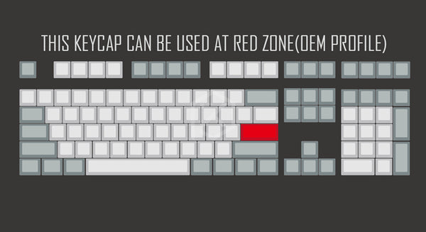 Novelty Shine Through Keycaps ABS Etched dragon red for custom mechanical keyboard enter 2.25u - KPrepublic