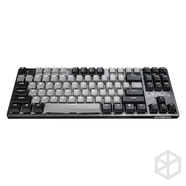 durgod 87 corona k320 backlit mechanical keyboard cherry mx switches pbt doubleshot keycaps