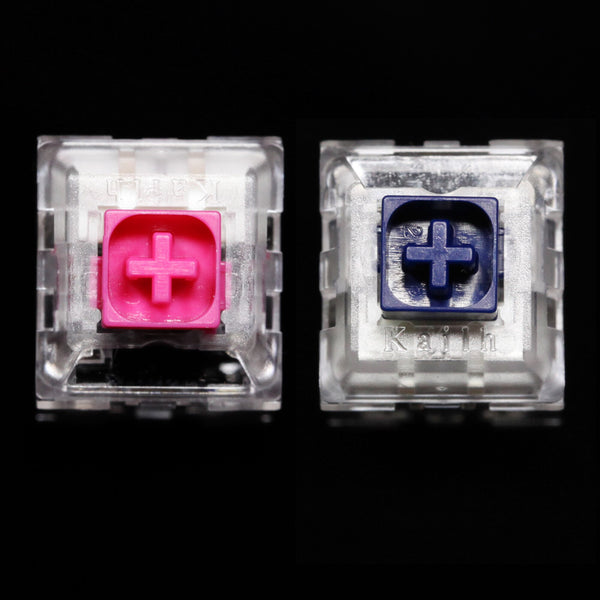 kailh box crystal Navy Jade Pink Royal switch SMD clear MX Switches For Mechanical keyboard 5pin 50m clear housing