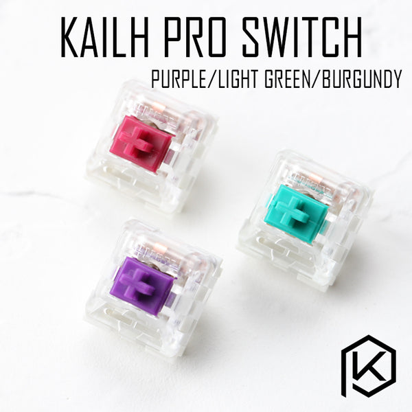 kailh pro switch RGB SMD purple light green teal aqua burgundy MX RGB Swithes