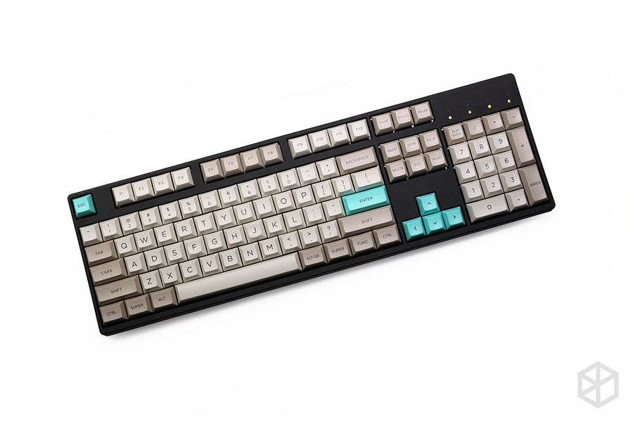 dsa profile Dye Sub Keycap Set PBT plastic retro beige for mechanical ...