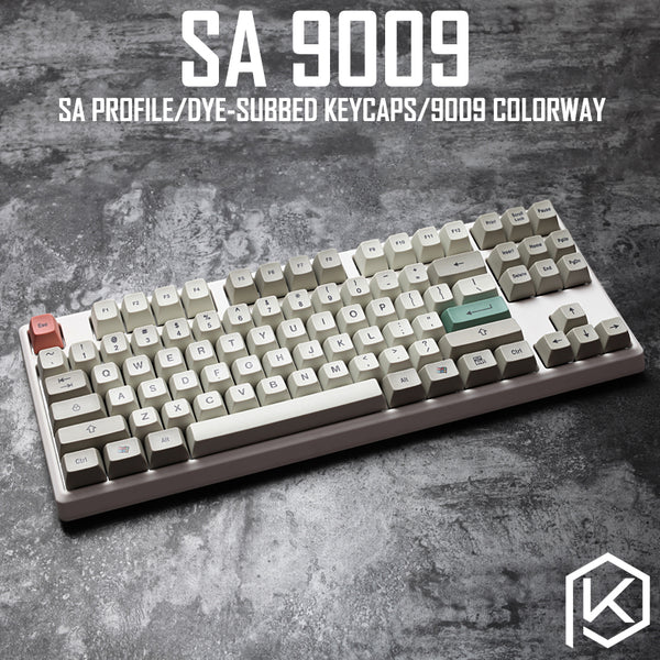 9009 colorway sa profile Dye Sub Keycap Set thick PBT plastic keyboard - KPrepublic