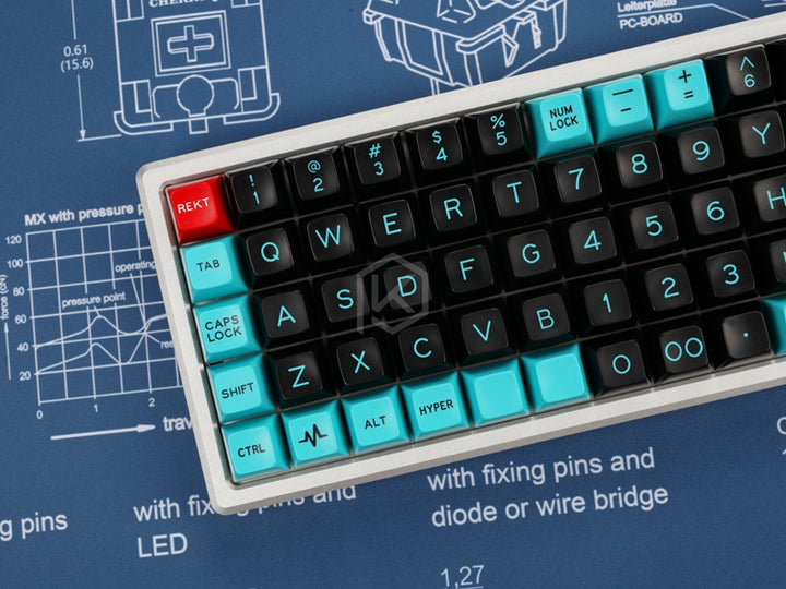 Mechanical keyboard Switch Mousepad cherry 900 400 4 mm non Stitched E