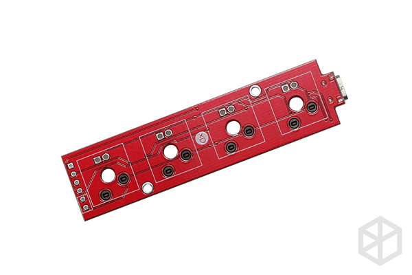 xd004 xiudi 4% Custom Mechanical Keyboard programmable hot-swappable PCB