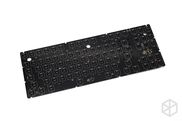 hot swappable  XD87 Custom Mechanical Keyboard Kit 80%  Underglow RGB