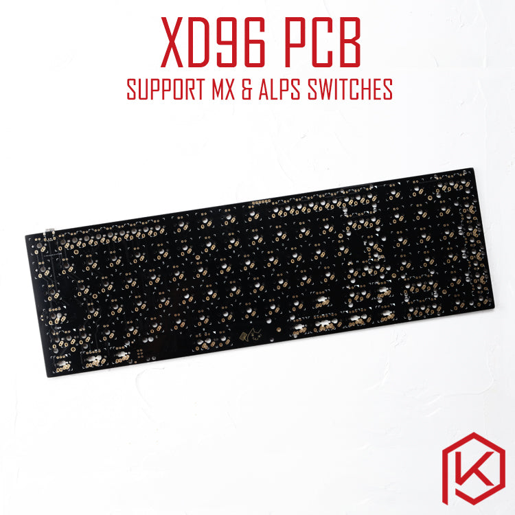 XD96 PCB 90% Custom Mechanical Keyboard Underglow RGB TKG-TOOLS Progra ...