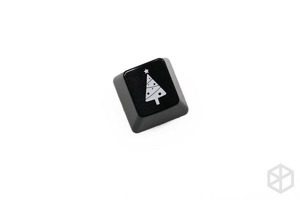 Novelty Shine Through keyboard keycap ABS Shine-Through merry christmas tree xmas Santa Claus black red enter r4 r1 esc