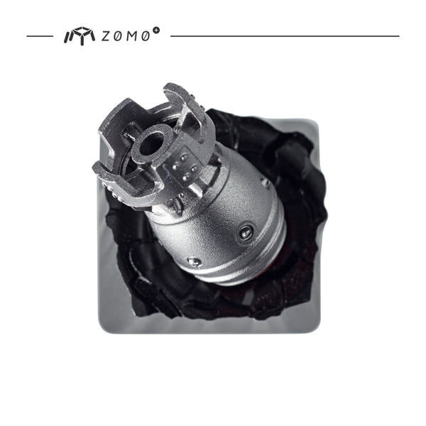 zomo Aluminum magnetic bomb Artisan Keycap CNC anodized aluminum body Compatible with Cherry MX switches - KPrepublic